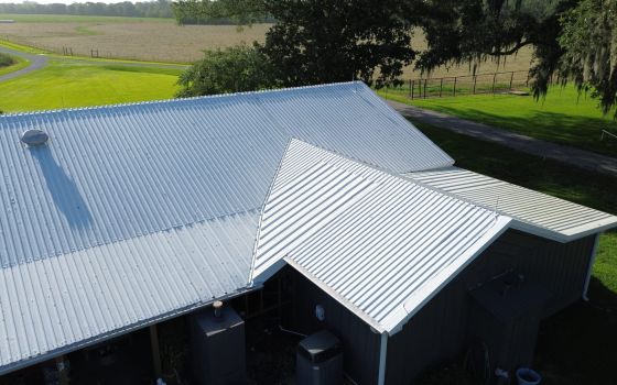 metal roof